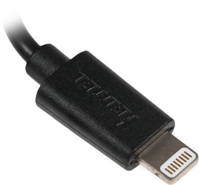 Сетевое зарядное устройство HAMA H-183267,  8-pin Lightning (Apple),  1A,  черный [00183267]
