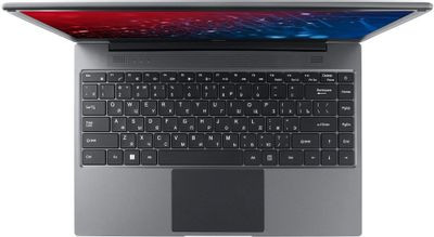 Ноутбук iRU Калибр 14TLH 14.1", IPS, Intel Core i5 1135G7 2.4ГГц, 4-ядерный, 8ГБ DDR4, 256ГБ SSD,  Intel Iris Xe graphics, Free DOS, серый [1912675]