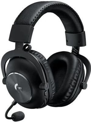 Гарнитура игровая Logitech G Pro X 2 Lightspeed,  для компьютера, накладные,  Bluetooth/3,5 мм, черный [981-001263]