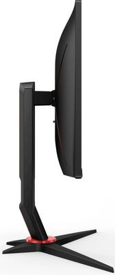 23.8" Монитор AOC Value Line Q24G2A,  2560x1440,  IPS,  165Гц,  1хHDMI,  1хDP,  черный/красный