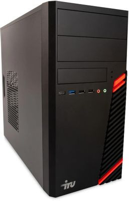 Компьютер iRU Office 310H6SM,  Intel Core i5 12400,  DDR4 8ГБ, 256ГБ(SSD),  Intel UHD Graphics 730,  Windows 11 Professional,  черный [1911885]