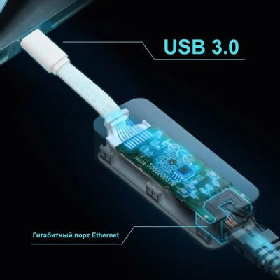Сетевой адаптер Gigabit Ethernet TP-LINK UE300C USB Type-C Сетевой адаптер Gigabit Ethernet TP-LINK UE300C USB Type-C