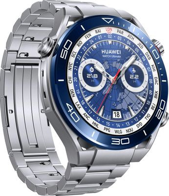 Смарт-часы Huawei Watch Ultimate CLB-B19,  1.5",  серебристый/серебристый [55020agq]