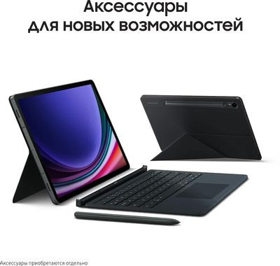 11" Планшет Samsung Galaxy Tab S9 SM-X716B 12/256 GB 8 Gen 2 5G, 2560 x 1600, Android 13, со стилусом, графит [sm-x716bzaecau]