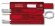 Швейцарская карта Victorinox SwissCard Classic, красный полупрозрачный, коробка подарочная [0.7100.t]