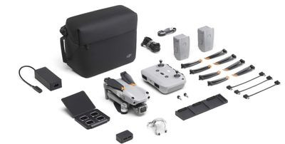 Квадрокоптер DJI AIR 2S Fly More Combo с камерой,  серый [cp.ma.00000350.01]