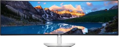 49" Монитор Dell UltraSharp U4924DW,  5120x1440,  IPS,  2хHDMI,  1хDP,  изогнутый, черный и серебристый/черный [210-bgtx]