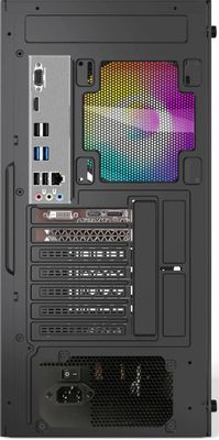Компьютер TECLAST G01,  Intel Core i5 12400F,  DDR4 16ГБ, 512ГБ(SSD),  NVIDIA GeForce RTX 3050 - 6 ГБ,  Windows 11 Professional,  черный [g01 12400f16g5123050kru]