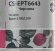 Чернила Cactus CS-EPT6643 T6643, для Epson, 100мл, пурпурный