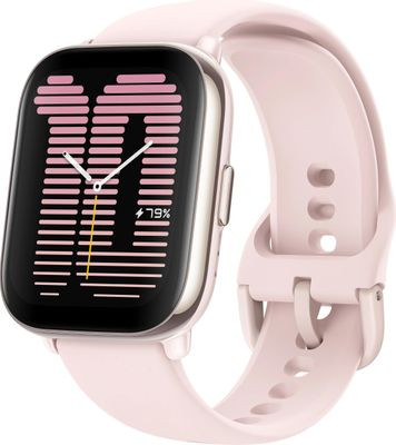 Смарт-часы AMAZFIT Active A2211,  35.9мм,  1.75",  розовый/розовый [1746350]