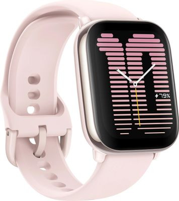 Смарт-часы AMAZFIT Active A2211,  35.9мм,  1.75",  розовый/розовый [1746350]