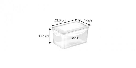 Контейнер Tescoma FRESHBOX, 2,4 л