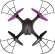 Квадрокоптер HIPER HQC-0003 Falcon X FPV с камерой,  черный