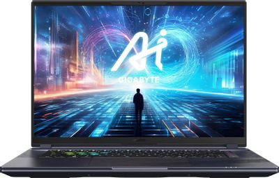 Ноутбук игровой Gigabyte Aorus 16X 16", 2024, IPS, Intel Core i7 13650HX 2.6ГГц, 14-ядерный, 16ГБ DDR5, 1ТБ SSD,  NVIDIA GeForce  RTX 4070 для ноутбуков - 8 ГБ, Free DOS, серый [9sg-43kzc54sd]