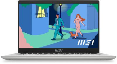 Ультрабук MSI Modern 14 C12MО-688RU 14", IPS, Intel Core i7 1255U 1.7ГГц, 10-ядерный, 16ГБ DDR4, 512ГБ SSD,  Intel Iris Xe graphics, Windows 11 Professional, серебристый [9s7-14j111-688]