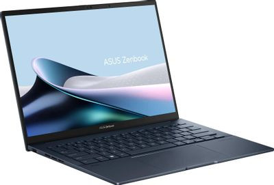 Ноутбук ASUS Zenbook 14 OLED UX3405MA-PZ464W 14", OLED, Intel Core Ultra 9 185H 2.3ГГц, 16-ядерный, 16ГБ LPDDR5x, 1ТБ SSD,  Intel Arc, Windows 11 Home, синий [90nb11r3-m01a70]