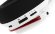 Гарнитура игровая A4TECH Bloody MR720,  для компьютера и игровых консолей, мониторные,  Bluetooth/радио, белый  / красный [mr720 naraka]