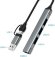 Хаб (разветвитель) PALMEXX PX/HUB-081, серый