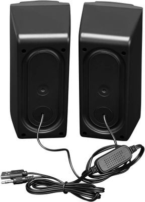 Колонки Oklick OK-119,  2.0,  черный [1458474]