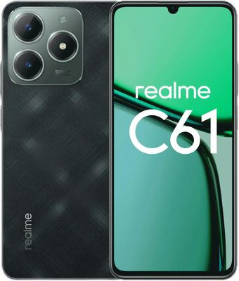 Смартфон REALME C61 6/128Gb, RMX3930, зеленый Смартфон REALME C61 6/128Gb, RMX3930, зеленый