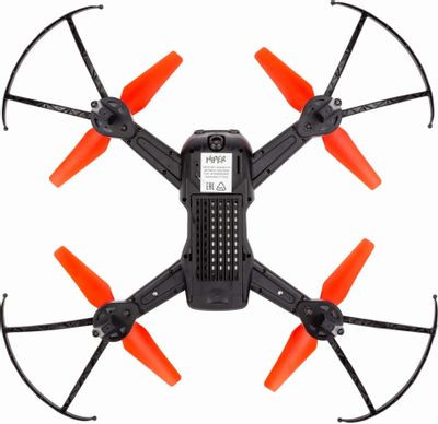 Квадрокоптер HIPER SKY LEGEND FPV с камерой,  черный [hqc-0033]