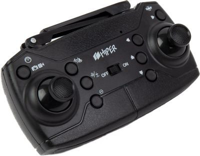 Квадрокоптер HIPER SKY LEGEND FPV с камерой,  черный [hqc-0033]