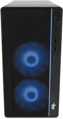 Компьютер iRU Game 510H6SEA,  Intel Core i5 12400F,  DDR4 16ГБ, 512ГБ(SSD),  NVIDIA GeForce RTX 3050 - 8 ГБ,  Free DOS,  черный [2023156]