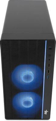 Компьютер iRU Game 510H6SEA,  Intel Core i5 12400F,  DDR4 16ГБ, 512ГБ(SSD),  NVIDIA GeForce RTX 3050 - 8 ГБ,  Free DOS,  черный [2023156]