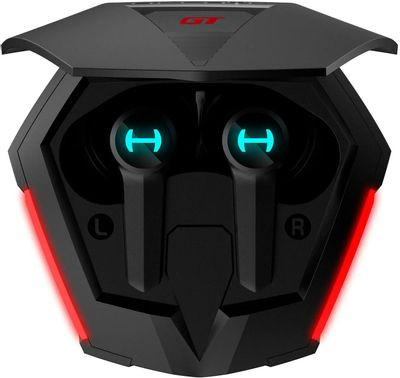Гарнитура игровая Edifier GT4 S,  для компьютера, вкладыши,  Bluetooth/радио, черный