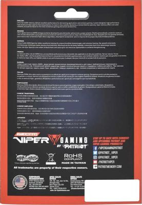 Оперативная память Patriot Viper Elite II PVE2416G400C0K DDR4 -  2x 8ГБ 4000МГц, DIMM,  Ret