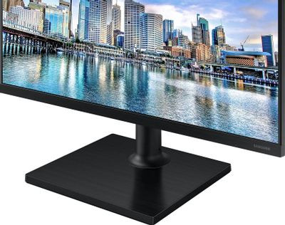 24" Монитор Samsung F24T450FZI,  1920x1080,  IPS,  75Гц,  2хHDMI,  1хDP,  черный [lf24t450fzixci]