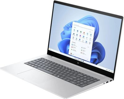 Ноутбук HP Envy 17-da0002ci 17.3", IPS, Intel Core Ultra 7 155H 1.4ГГц, 16-ядерный, 32ГБ DDR5, 1ТБ SSD,  Intel Arc, Windows 11 Home, серебристый [a16kqea]