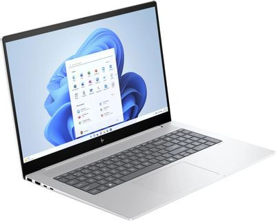 Ноутбук HP Envy 17-da0002ci 17.3", IPS, Intel Core Ultra 7 155H 1.4ГГц, 16-ядерный, 32ГБ DDR5, 1ТБ SSD,  Intel Arc, Windows 11 Home, серебристый [a16kqea]