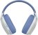 Гарнитура игровая Logitech G435,  для компьютера и игровых консолей, накладные,  Bluetooth/радио, белый  / синий [981-001077]