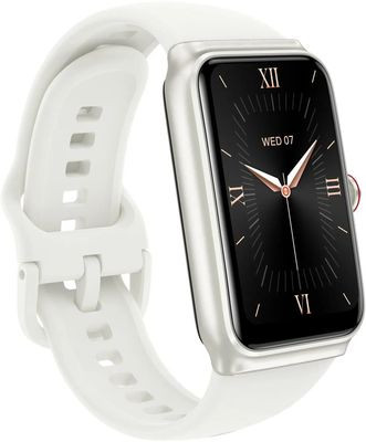 Смарт-браслет Honor Choice Band NAL-WB00,  1.64",  белый / белый [5504aajp]