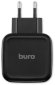 Сетевое зарядное устройство Buro TJ-286B Smart,  4xUSB,  25Вт,  5A,  черный