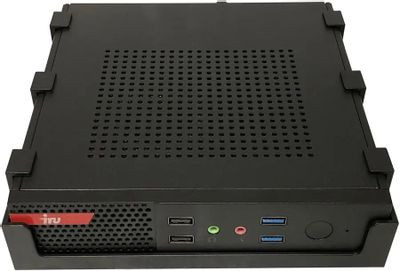 Компьютер iRU Опал 312,  Intel Pentium Gold G6400,  DDR4 8ГБ, 256ГБ(SSD),  Intel UHD Graphics 610,  Free DOS,  черный [1988453]
