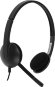 Гарнитура Logitech H340,  для контактных центров, накладные,  проводные, черный [981-000509]
