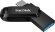 Флешка USB Sandisk Ultra Dual Drive Go 128ГБ, USB3.1, черный [sdddc3-128g-g46]