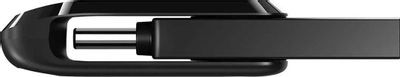 Флешка USB Sandisk Ultra Dual Drive Go 128ГБ, USB3.1, черный [sdddc3-128g-g46]