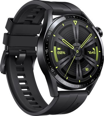 Смарт-часы Huawei Watch GT 3 46мм,  1.43",  черный/черный [55028464]