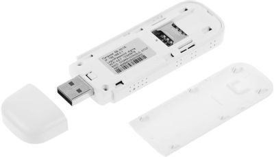 Модем Digma Dongle Wi-Fi DW1960 3G/4G, внешний, белый [dw1960wh]
