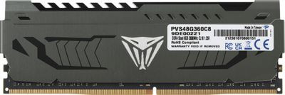 Оперативная память Patriot Viper Steel PVS48G360C8 DDR4 -  1x 8ГБ 3600МГц, DIMM,  Ret