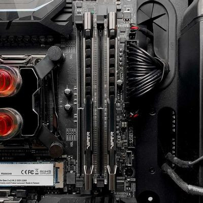 Оперативная память Patriot Viper Steel PVS48G360C8 DDR4 -  1x 8ГБ 3600МГц, DIMM,  Ret