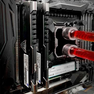 Оперативная память Patriot Viper Steel PVS48G360C8 DDR4 -  1x 8ГБ 3600МГц, DIMM,  Ret