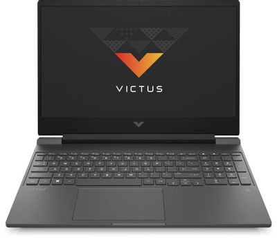 Ноутбук игровой HP Victus 15-fa1035ci 15.6", IPS, Intel Core i7 13700H 2.4ГГц, 14-ядерный, 16ГБ DDR4, 512ГБ SSD,  NVIDIA GeForce  RTX 4050 для ноутбуков - 6 ГБ, Free DOS, серебристый [84j96ea]