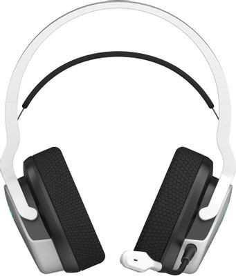 Гарнитура игровая A4TECH Bloody GR370,  для компьютера/мобильных устройств, мониторные,  Bluetooth/радио/3,5 мм, белый