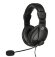 Гарнитура Oklick HS-M137V,  для компьютера, мониторные,  проводные, черный  [614046]