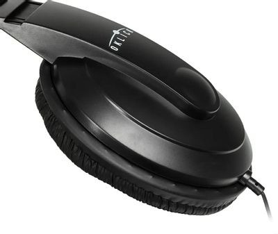 Гарнитура Oklick HS-M137V,  для компьютера, мониторные,  проводные, черный  [614046]