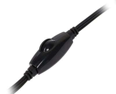 Гарнитура Oklick HS-M137V,  для компьютера, мониторные,  проводные, черный  [614046]